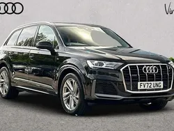 Black Used 2022 Audi Q7 S-Line SUV | £39,200 (Good price)