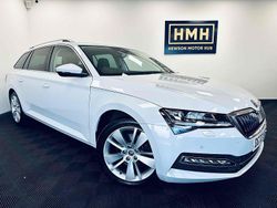 White Used 2022 Skoda Superb SE L Estate | £15,000 (Fair price)