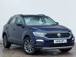 Blue Used 2019 VW T-Roc SE SUV | £14,998 (Fair price)