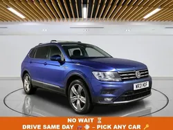 Blue Used 2021 VW Tiguan Allspace Match SUV | £19,449 (Super price)