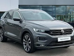 Grey Used 2021 VW T-Roc R-line SUV | £23,500 (Fair price)
