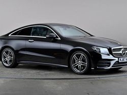 Black Used 2018 Mercedes E220 AMG Line Premium Coupe | £18,298 (Fair price)