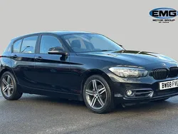 Black Used 2018 BMW 118 Sport Line Hatchback | £12,490 (Fair price)