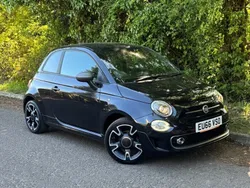 Black Used 2016 Fiat 500 S Hatchback | £6,995 (Expensive)