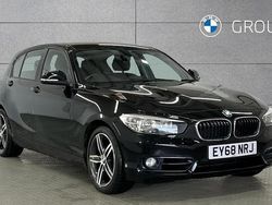 Black Used 2018 BMW 118 Sport Line Hatchback | £11,990 (Fair price)