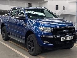 Blue Used 2018 Ford Ranger Wildtrack Pickup | £15,984 (Fair price)
