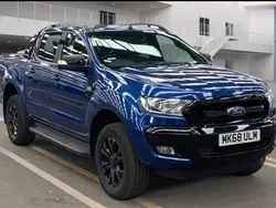 Blue Used 2018 Ford Ranger Wildtrack Pickup | £15,984 (Fair price)