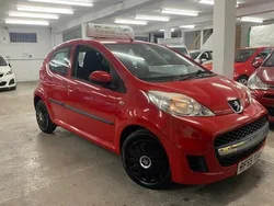 Red Used 2010 Peugeot 107 Hatchback | £3,995 (Fair price)