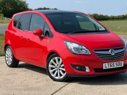Red Used 2015 Vauxhall Meriva MPV | £5,999 (Fair price)