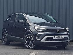 Black Used 2021 Vauxhall Crossland Elite SUV | £12,298 (Fair price)