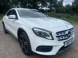 White Used 2017 Mercedes GLA200 AMG line SUV | £13,495 (Fair price)