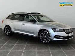 Silver Used 2020 Skoda Superb SportlinePlus Estate | £21,995 (Fair price)