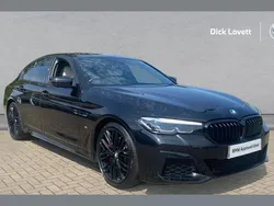 Black Used 2022 BMW 520 M Sport Sedan | £28,999