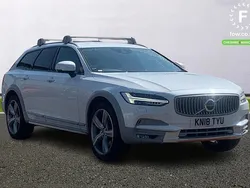 White Used 2018 Volvo V90 CC Ocean Race Estate | £20,299 (Fair price)