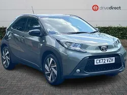 Green Used 2022 Toyota Aygo Hatchback | £14,100 (Fair price)