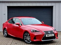 Red Used 2017 Lexus IS300h Sedan | £12,495 (Good price)