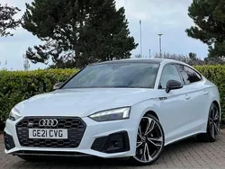 White Used 2021 Audi S5 Sportback Design Hatchback | £36,995