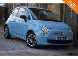 Blue Used 2012 Fiat 500 Pop Hatchback | £2,500 (Fair price)
