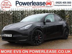 Black Used 2022 Tesla Model Y Performance SUV | £25,444 (Fair price)