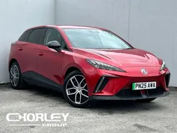 Red Used 2025 MG MG4 EV Trophy Hatchback | £21,995