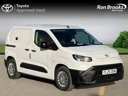 White New 2025 Toyota Proace Van | £27,000 (Expensive)