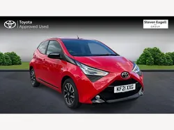 Red Used 2021 Toyota Aygo Trend Hatchback | £13,852 (A bit pricey)