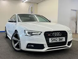 White Used 2012 Audi S5 Black Edition Coupe | £8,795