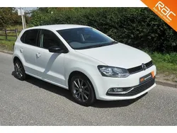 White Used 2015 VW Polo Design Hatchback | £9,995 (A bit pricey)