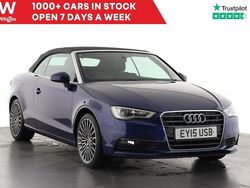 Blue Used 2015 Audi A3 Cabriolet Sport Cabriolet | £12,299