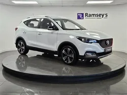 White Used 2018 MG ZS Exclusive Sedan | £11,653 (Fair price)
