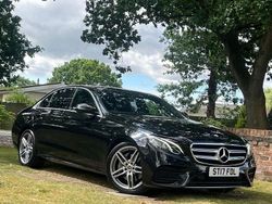 Black Used 2017 Mercedes E200 AMG line Sedan | £14,495 (Fair price)