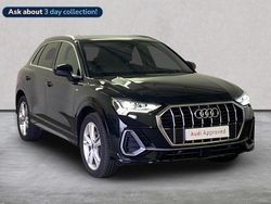 Black Used 2022 Audi Q3 S-Line SUV | £28,477 (Fair price)