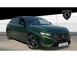 Green Used 2022 Peugeot 308 Allure Premium Hatchback | £17,237 (Fair price)