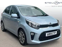 Blue Used 2019 Kia Picanto Hatchback | £9,048 (Fair price)