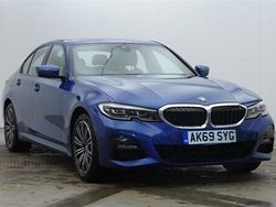 Blue Used 2019 BMW 330 M Sport Sedan | £20,000 (Fair price)
