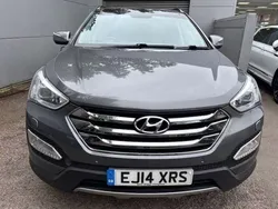 Silver Used 2014 Hyundai Santa Fe Premium SE SUV | £8,995 (Fair price)