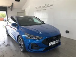 Blue New 2024 Ford Focus ST-Line X Hatchback | £23,995 (Fair price)