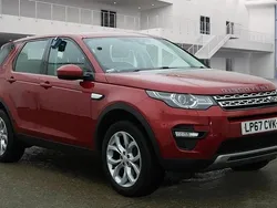 Red Used 2018 Land Rover Discovery Sport HSE SUV | £13,995 (Good price)