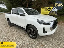 White Used 2021 Toyota HiLux Pickup | £22,850 (Good price)