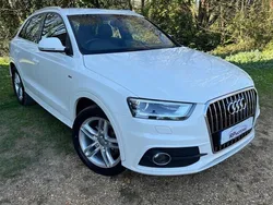 White Used 2014 Audi Q3 S-Line SUV | £7,495 (Fair price)