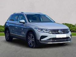 Grey Used 2021 VW Tiguan Elegance SUV | £20,508 (Fair price)