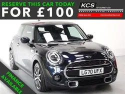 Blue Used 2020 Mini Cooper S Exclusive Hatchback | £14,990 (A bit pricey)