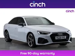 White Used 2020 Audi A4 Black Edition Sedan | £19,199 (Fair price)