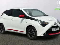 White Used 2021 Toyota Aygo Trend Hatchback | £13,499 (Fair price)