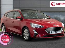 Red Used 2020 Ford Focus Titanium Estate | £10,350 (Good price)