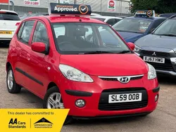 Red Used 2009 Hyundai i10 Comfort Hatchback | £4,275 (Fair price)
