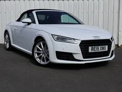 White Used 2015 Audi TT Sport Cabriolet | £12,995 (Fair price)