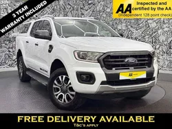White Used 2022 Ford Ranger Wildtrack Pickup | £16,795 (Fair price)