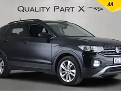 Black Used 2022 VW T-Cross SE SUV | £12,880 (Fair price)