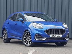 Blue Used 2021 Ford Puma Gen-E ST-Line Hatchback | £16,298 (A bit pricey)